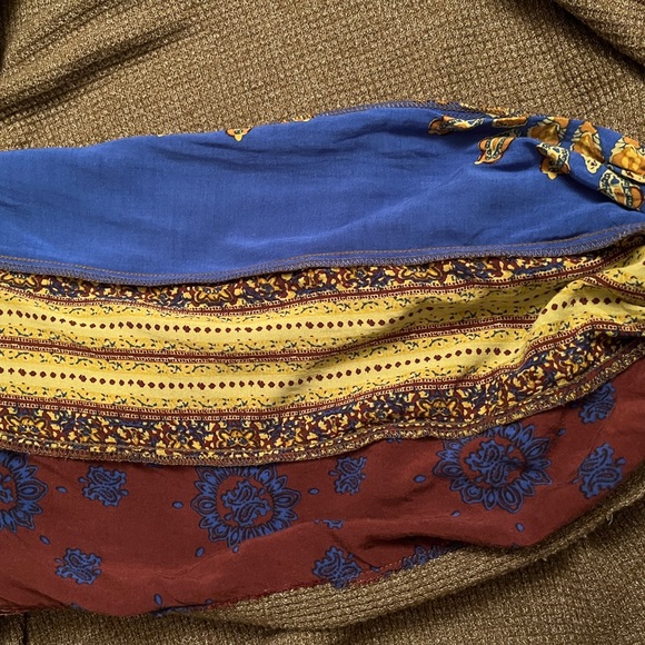 We The Free by Free People Thermal Top with Scarf Panel Peasant Sleeves - Picture 11 of 11